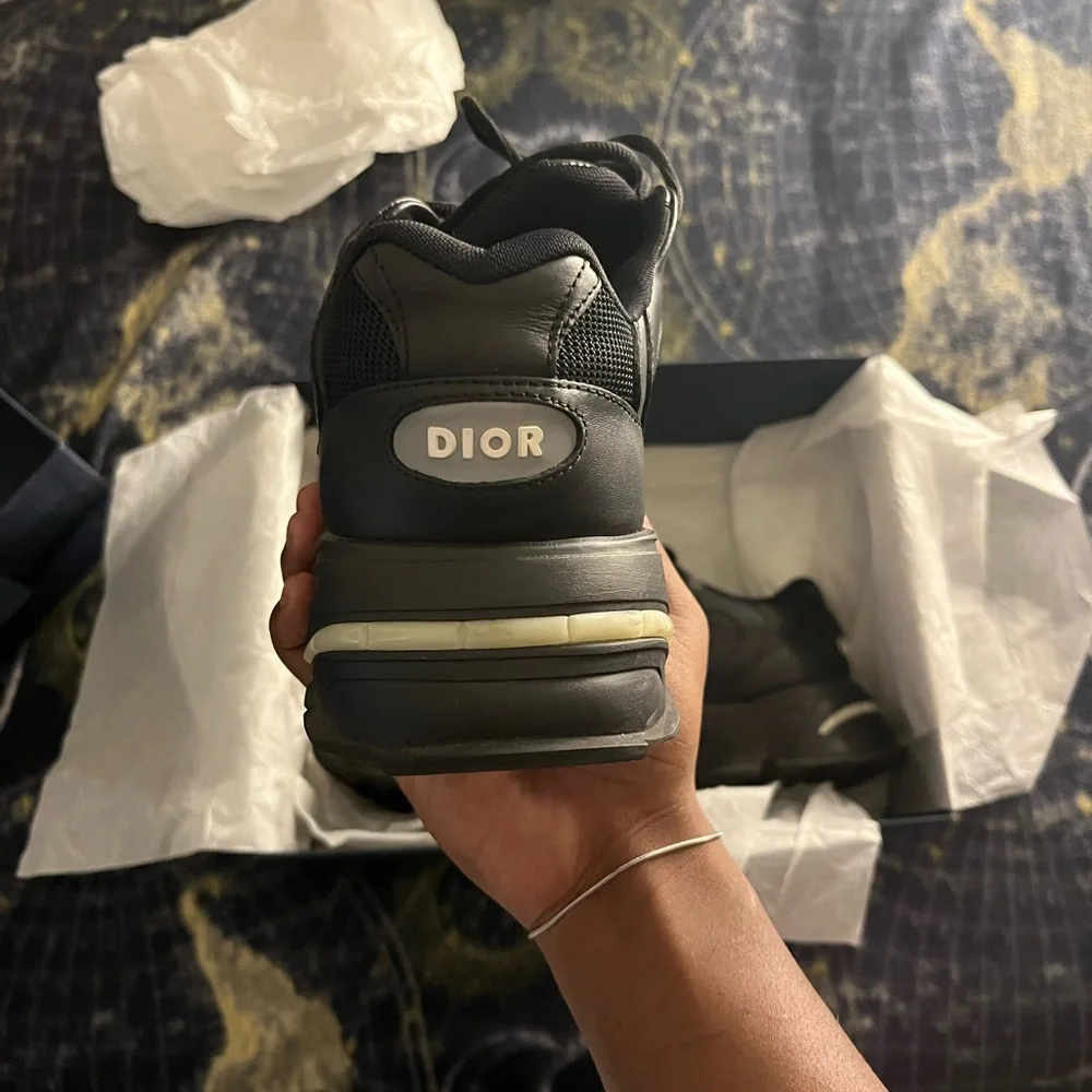 Dior CD1 LT Black Men’s Sneakers - Picture 4 of 8